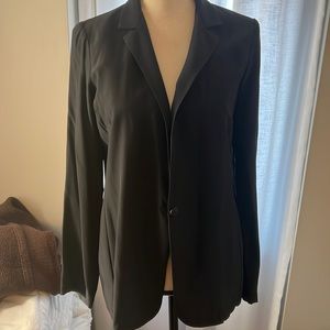 Gorgeous luxe silk Amanda UpRichard blazer